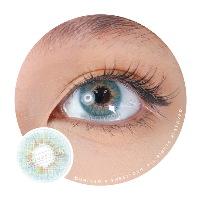 Sweety Broadway Blue (1 lens/pack)-Colored Contacts-UNIQSO EU