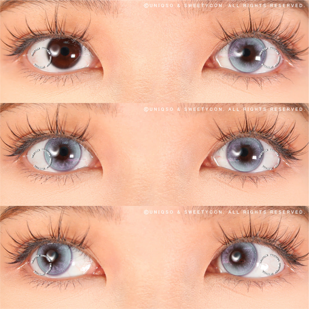 Sweety Butterfly Blue (1 lens/pack)-Colored Contacts-UNIQSO EU