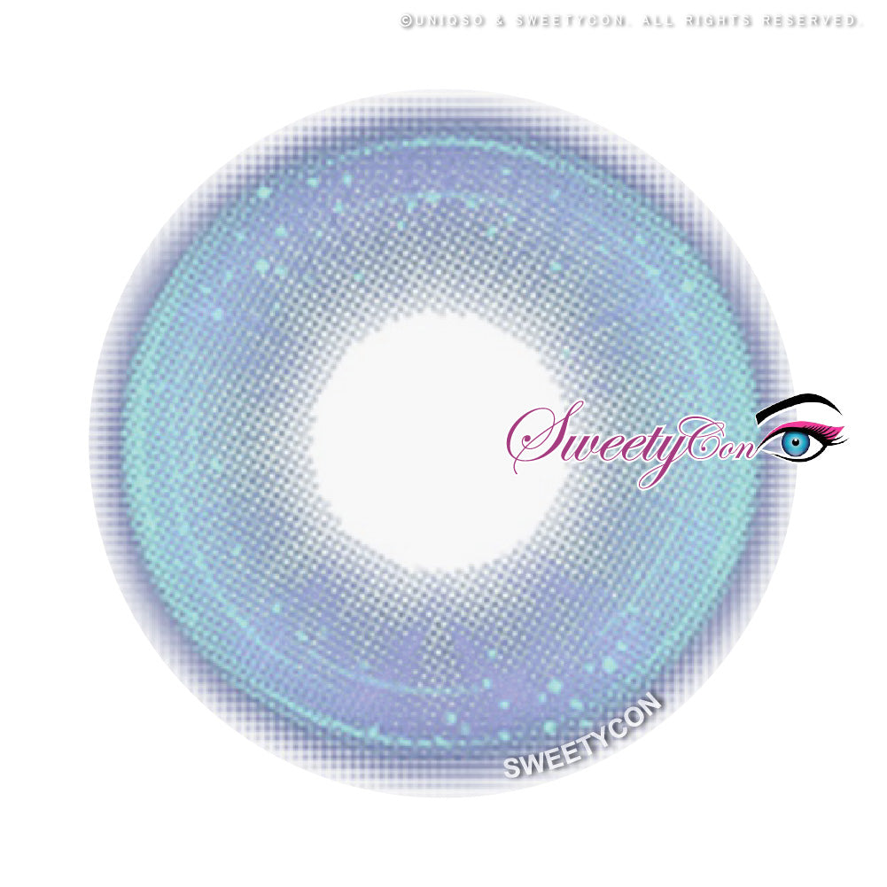 Sweety Butterfly Blue (1 lens/pack)-Colored Contacts-UNIQSO EU