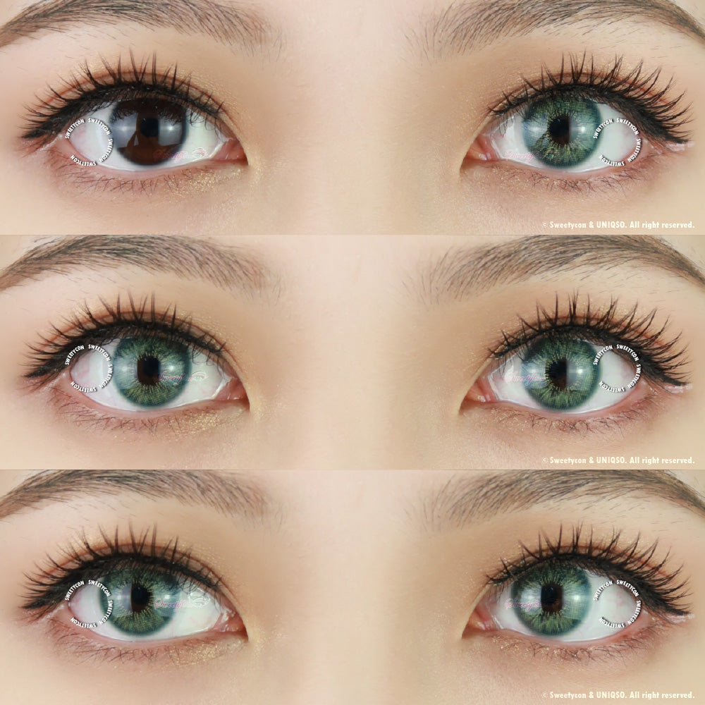 Sweety Camilla Green (1 lens/pack)-Colored Contacts-UNIQSO EU