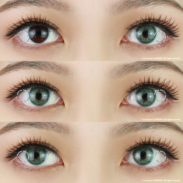 Sweety Camilla Green (1 lens/pack)-Colored Contacts-UNIQSO EU