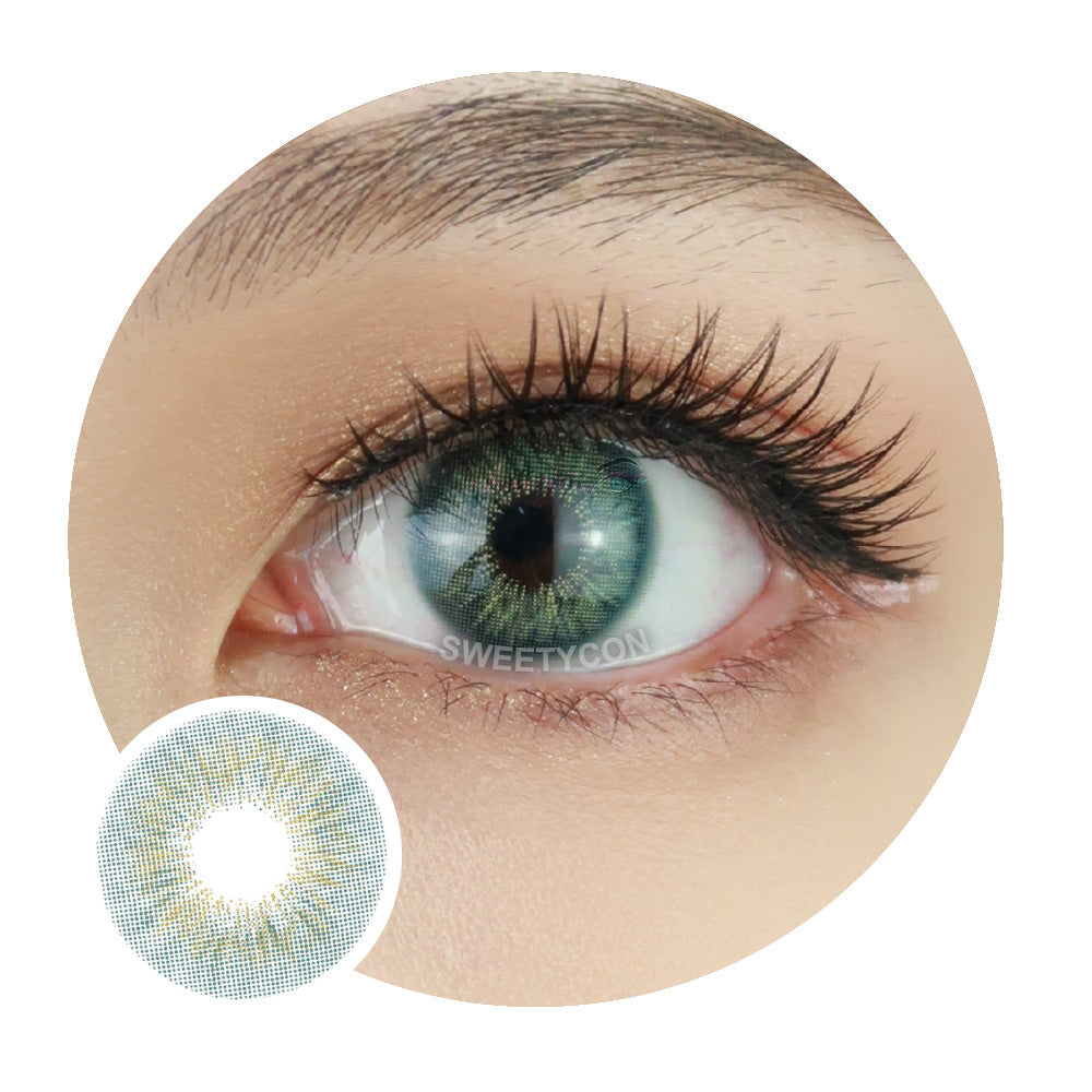 Sweety Camilla Green (1 lens/pack)-Colored Contacts-UNIQSO EU