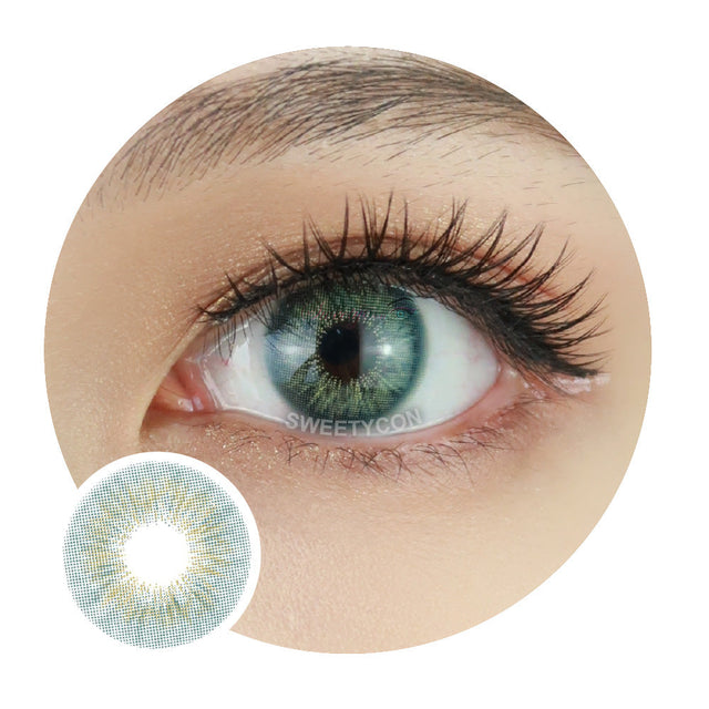 Sweety Camilla Green (1 lens/pack)-Colored Contacts-UNIQSO EU