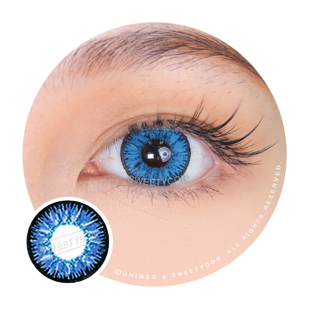 Sweety Candy Blue (New) colored contacts