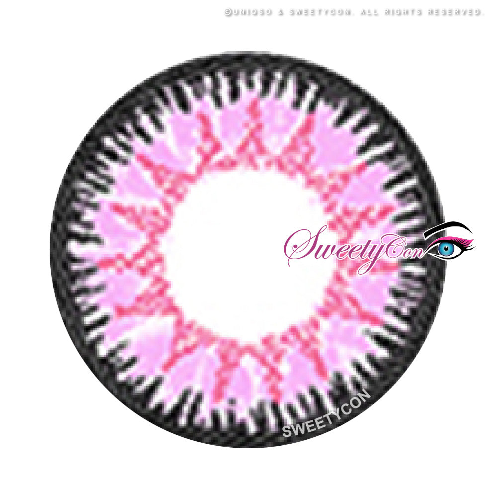 Sweety Candy Pink colored contacts