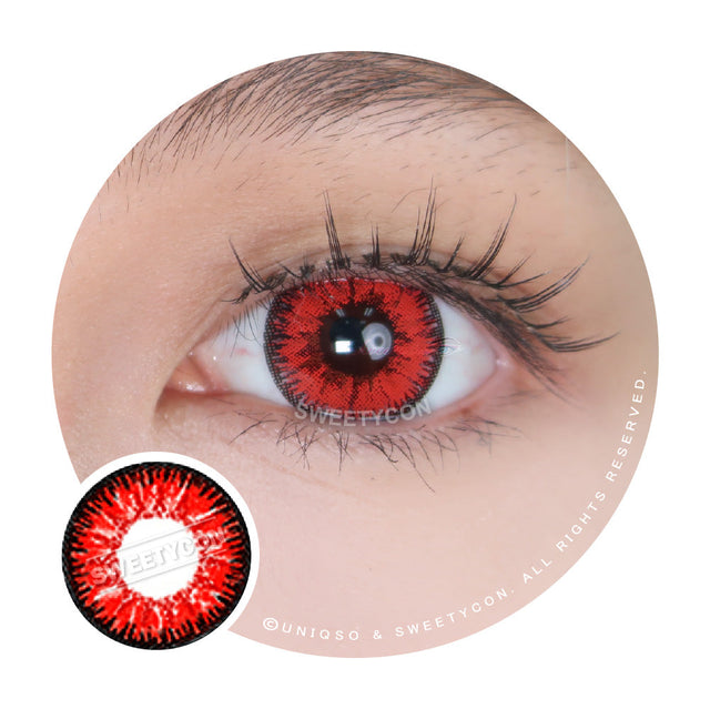 Sweety Candy Red (1 lens/pack)-Colored Contacts-UNIQSO EU