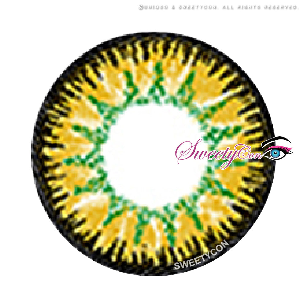 Sweety Candy Yellow (1 lens/pack)-Colored Contacts-UNIQSO EU