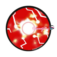 Sweety Circuit Eye Red (1 lens/pack)-Crazy Contacts-UNIQSO EU