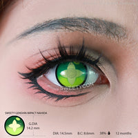Sweety Clover Green (1 lens/pack)-Colored Contacts-UNIQSO EU