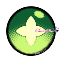 Sweety Clover Green (1 lens/pack)-Colored Contacts-UNIQSO EU