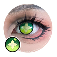 Sweety Clover Green (1 lens/pack)-Colored Contacts-UNIQSO EU