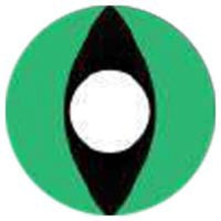 Sweety Crazy Alian Green Cat (1 lens/pack)-Crazy Contacts-UNIQSO EU