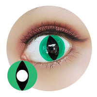 Sweety Crazy Alian Green Cat (1 lens/pack)-Crazy Contacts-UNIQSO EU