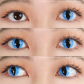 Sweety Crazy Aqua Cat (1 lens/pack)-Crazy Contacts-UNIQSO EU