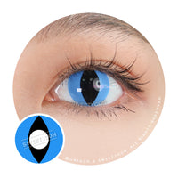 Sweety Crazy Aqua Cat (1 lens/pack)-Crazy Contacts-UNIQSO EU