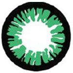Sweety Crazy BT Green (1 lens/pack)-Crazy Contacts-UNIQSO EU
