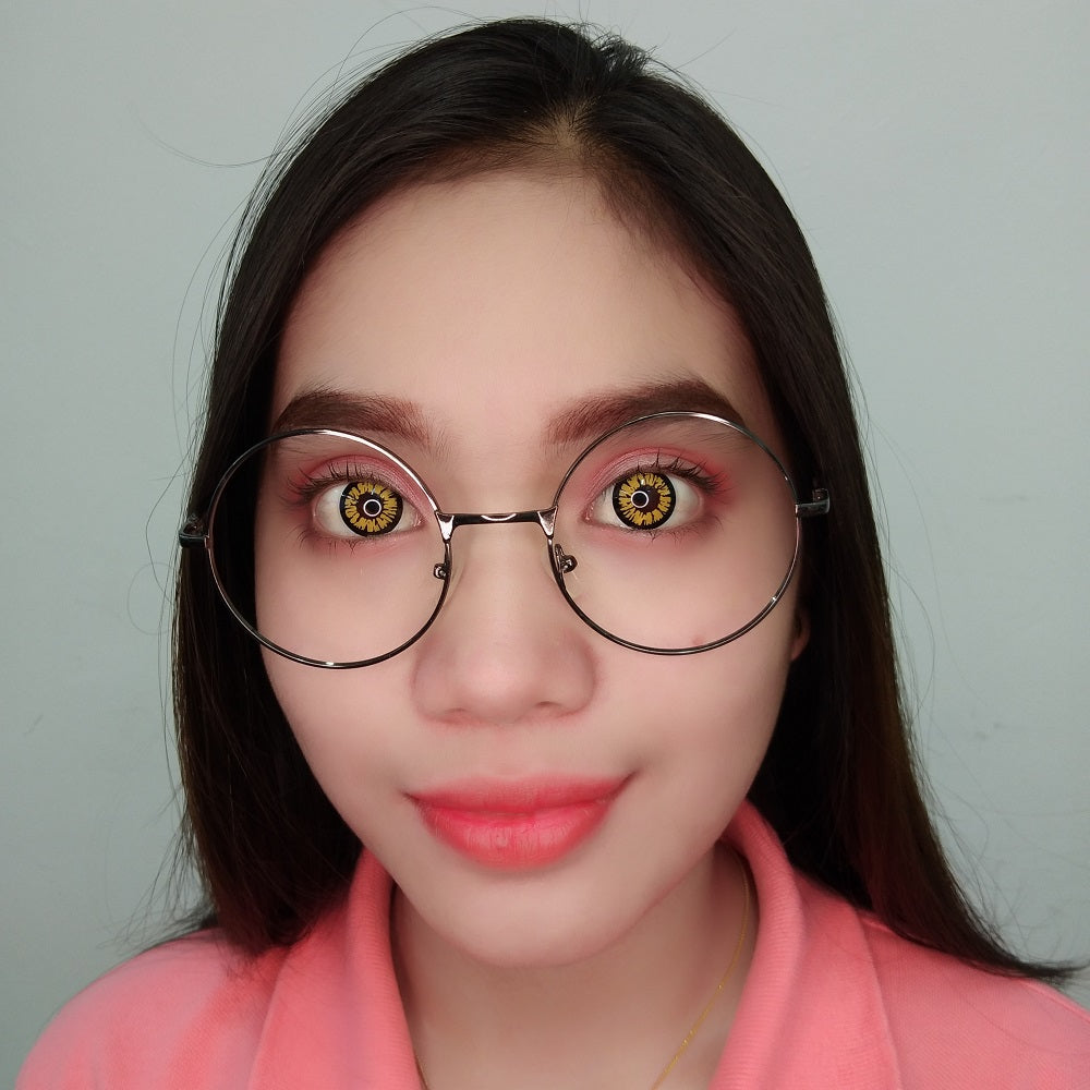Sweety Crazy BT Yellow (1 lens/pack)-Crazy Contacts-UNIQSO EU