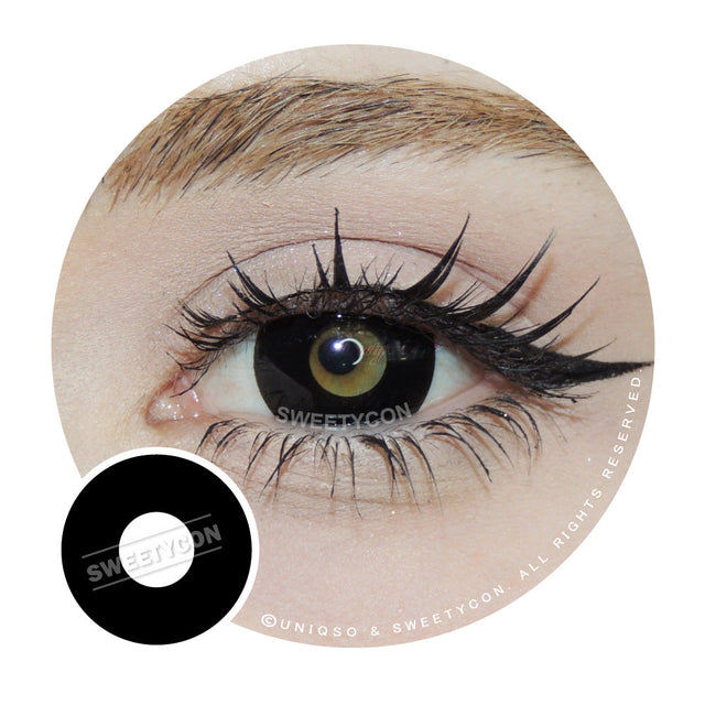 Sweety Crazy Black Out - 1 Day Disposable (1 lens/pack)-Colored Contacts-UNIQSO EU