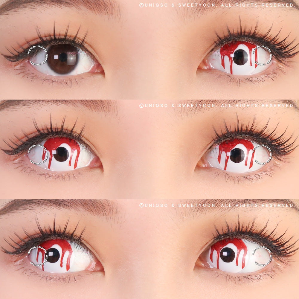 Sweety Crazy Bleeding Eye (1 lens/pack)-Crazy Contacts-UNIQSO EU