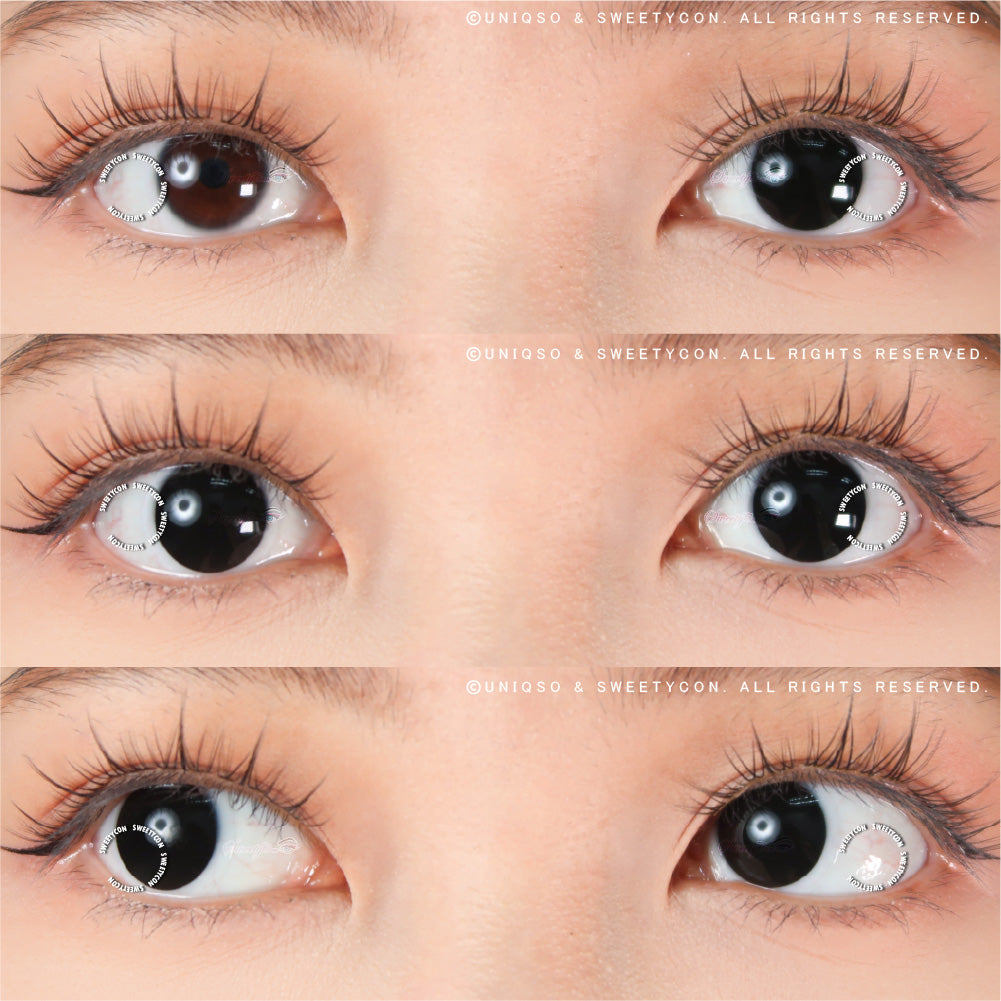 Sweety Crazy Blind Black (1 lens/pack)-Crazy Contacts-UNIQSO EU