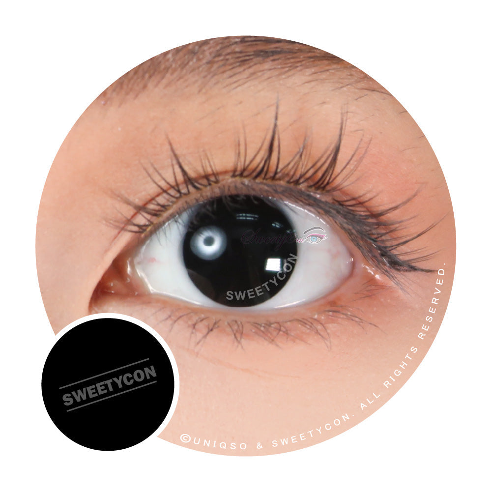 Sweety Crazy Blind Black (1 lens/pack)-Crazy Contacts-UNIQSO EU