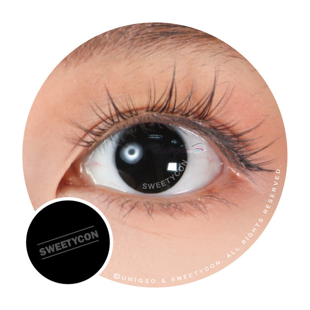 Sweety Crazy Blind Black (1 lens/pack)-Crazy Contacts-UNIQSO EU