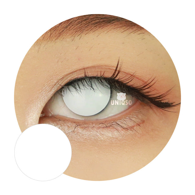 Sweety Crazy Blind White - Version I (1 lens/pack)-Crazy Contacts-UNIQSO EU