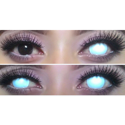 Sweety Crazy Blind White - Version II (1 lens/pack)-Crazy Contacts-UNIQSO EU