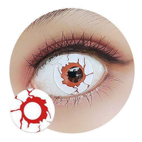 Sweety Crazy Blood Crack (1 lens/pack)-Crazy Contacts-UNIQSO EU