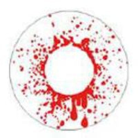 Sweety Crazy Blood Stain (1 lens/pack)-Crazy Contacts-UNIQSO EU
