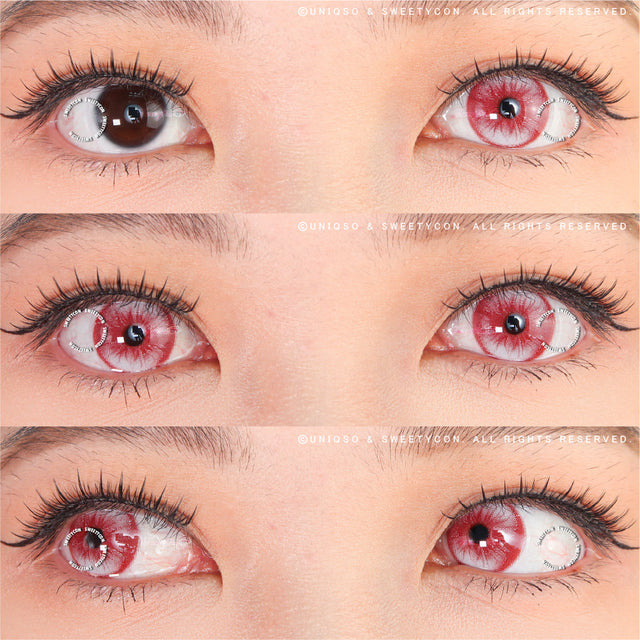 Sweety Crazy Bloody Eye 2 (1 lens/pack)-Crazy Contacts-UNIQSO EU