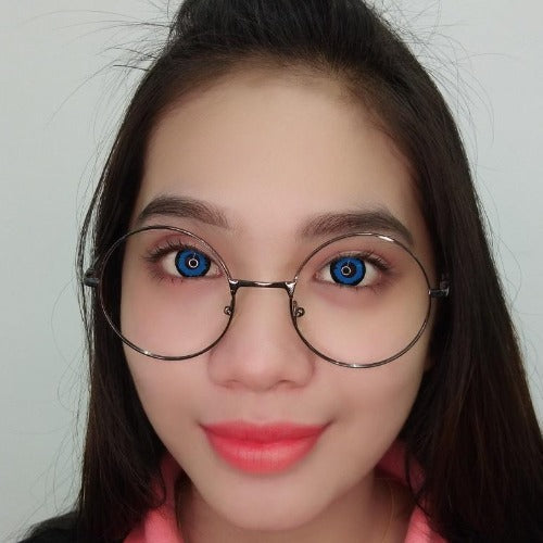 Sweety Crazy Blue Elf (1 lens/pack)-Crazy Contacts-UNIQSO EU