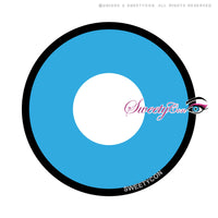 Sweety Crazy Blue Manson/ Blue Zombie (1 lens/pack)-Crazy Contacts-UNIQSO EU