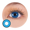 Sweety Crazy Blue Manson/ Blue Zombie (1 lens/pack)-Crazy Contacts-UNIQSO EU