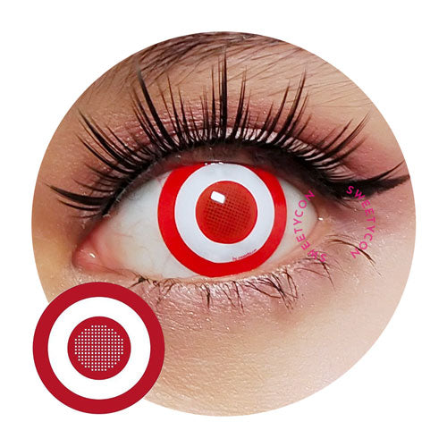 Sweety Crazy Bullseye (1 lens/pack)-Crazy Contacts-UNIQSO EU