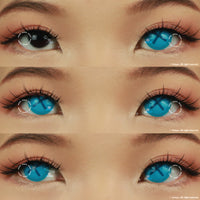 Sweety Crazy Button Eye Blue (1 lens/pack)-Crazy Contacts-UNIQSO EU