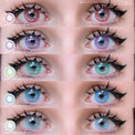 Sweety Crazy Candy Pop Gray (1 lens/pack)-Colored Contacts-UNIQSO EU