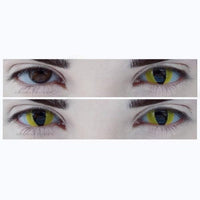 Sweety Crazy Cat Eye Yellow (1 lens/pack)-Crazy Contacts-UNIQSO EU