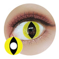 Sweety Crazy Cat Eye Yellow (1 lens/pack)-Crazy Contacts-UNIQSO EU