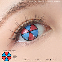 Sweety Crazy Clown (1 lens/pack)-Colored Contacts-UNIQSO EU