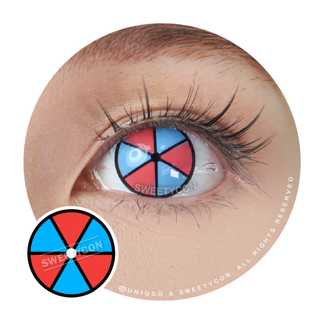 Sweety Crazy Clown (1 lens/pack)-Colored Contacts-UNIQSO EU