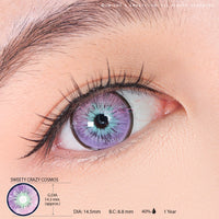 Sweety Crazy Cosmos (1 lens/pack)-Colored Contacts-UNIQSO EU