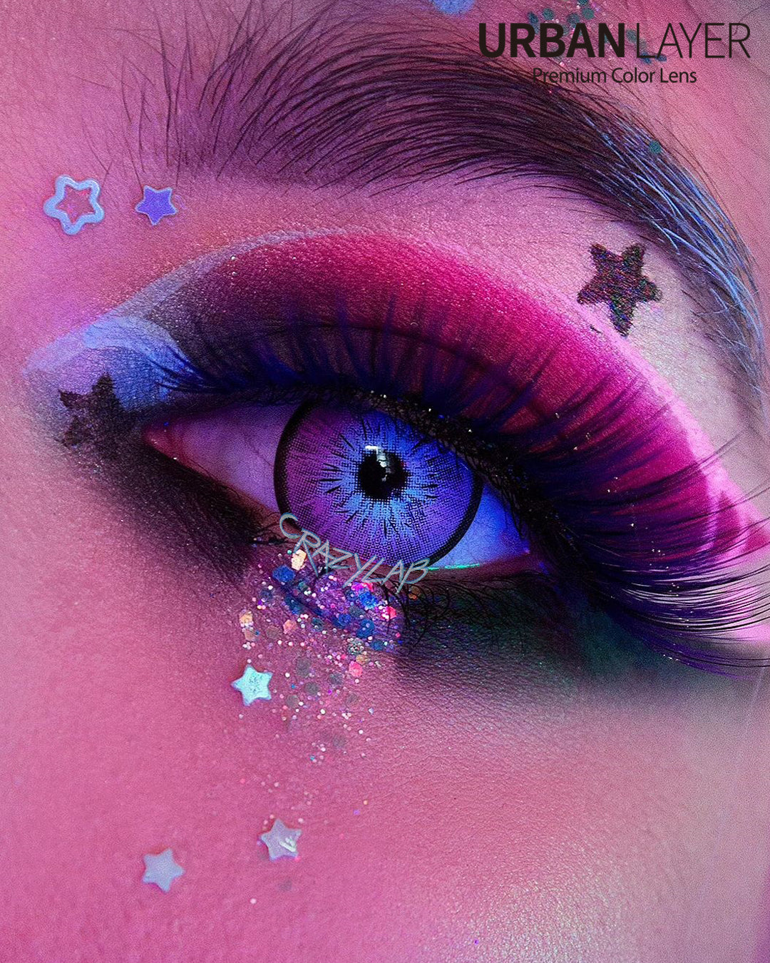 Sweety Crazy Cosmos (1 lens/pack)-Colored Contacts-UNIQSO EU