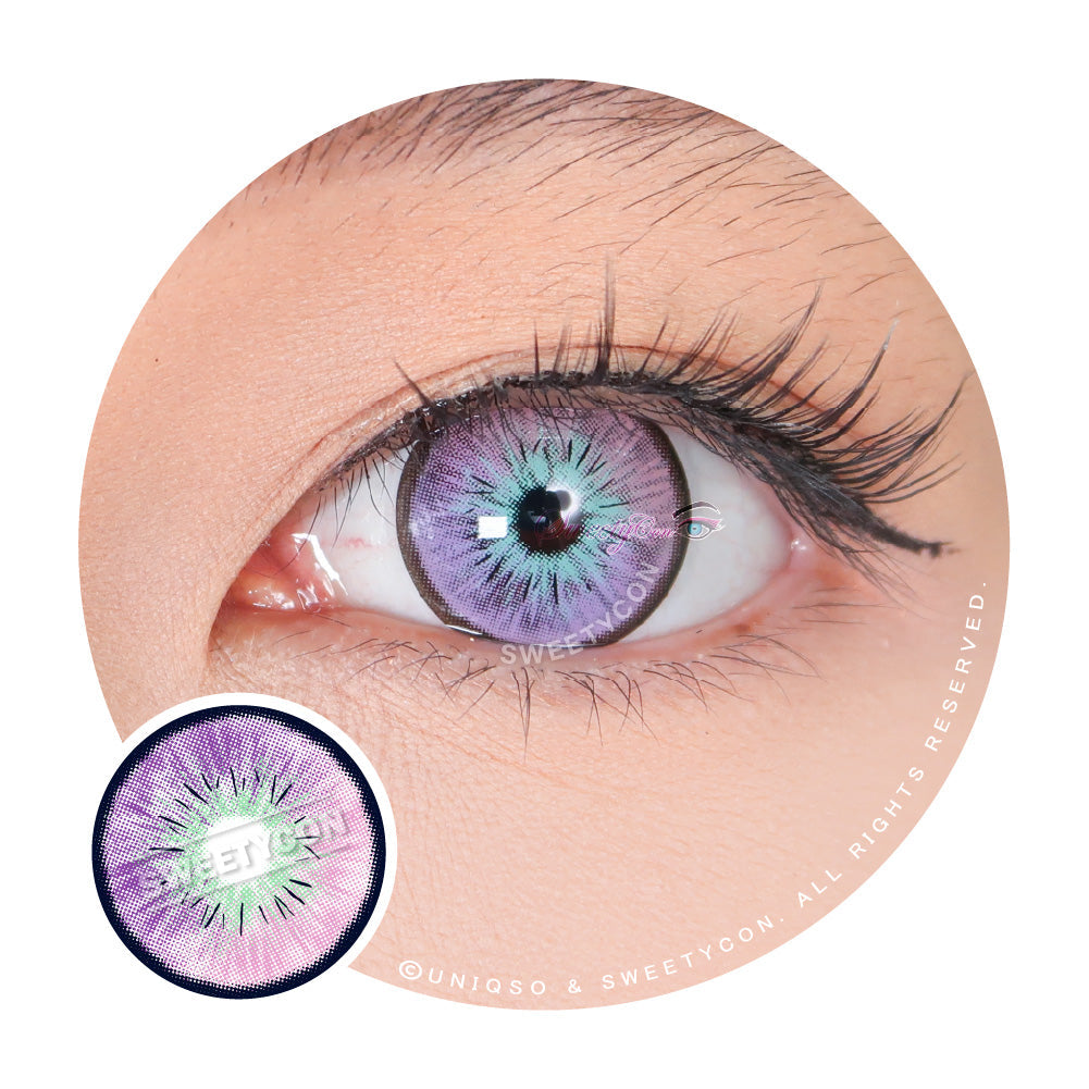 Sweety Crazy Cosmos (1 lens/pack)-Colored Contacts-UNIQSO EU