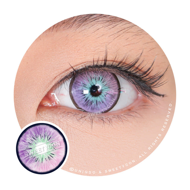 Sweety Crazy Cosmos (1 lens/pack)-Colored Contacts-UNIQSO EU