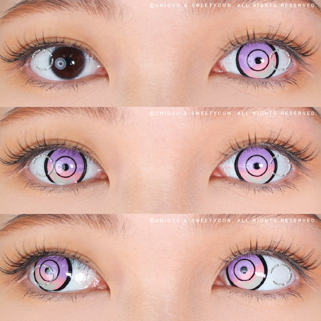 Sweety Crazy Cyber Violet (1 lens/pack)-Colored Contacts-UNIQSO EU