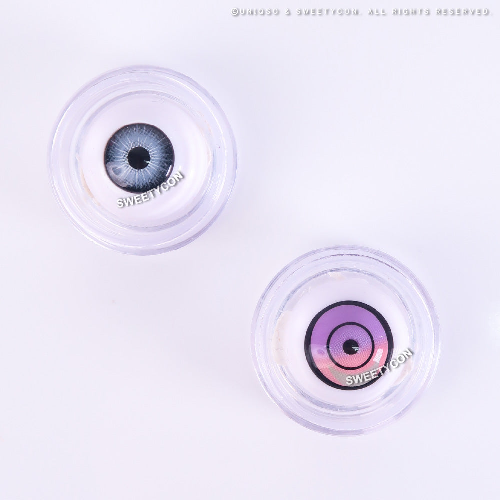 Sweety Crazy Cyber Violet (1 lens/pack)-Colored Contacts-UNIQSO EU