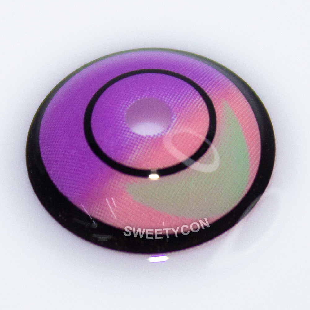 Sweety Crazy Cyber Violet (1 lens/pack)-Colored Contacts-UNIQSO EU
