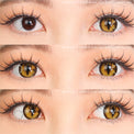 Sweety Crazy Gold Demon Eye / Cat Eye (New) (1 lens/pack)-Crazy Contacts-UNIQSO