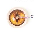 Sweety Crazy Gold Demon Eye / Cat Eye (New) (1 lens/pack)-Crazy Contacts-UNIQSO